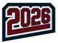 Grad Year Patch 2026 with Tail, 2