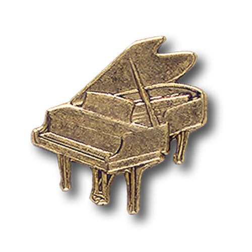 Piano Pinsert, Gold