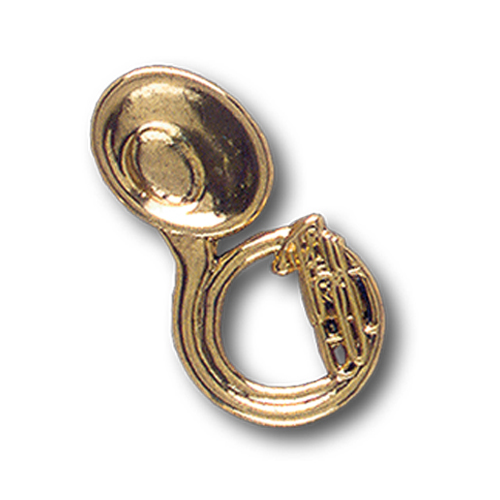 Sousaphone Pinsert, Gold