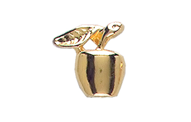 Golden Apple Specialty Pin, Gold