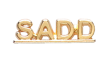 S.A.D.D.Specialty Pin, Gold