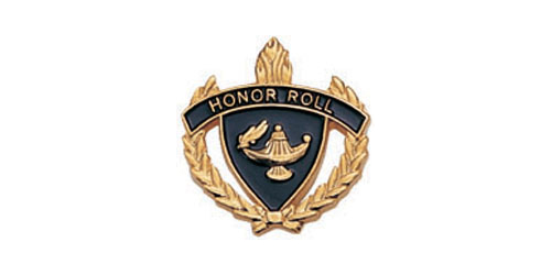 Honor Roll Torch & Wreath Pin