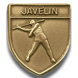 Javelin Lapel Pin, Multiple Finishes