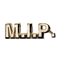 M.I.P. Metal Insert, Gold - Box of 25
