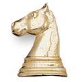 Chess Metal Insert, Gold - Box of 25