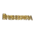 Orchestra Metal Insert, Gold - Box of 25