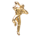 Football Player Specialty Pin, Gold