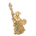 Statue of Liberty Specialty Pin, Gold