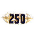 Barbell 250 Specialty Pin, Gold