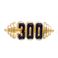 Barbell 300 Specialty Pin, Gold