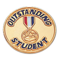 Outstanding Student Pin, Gold
