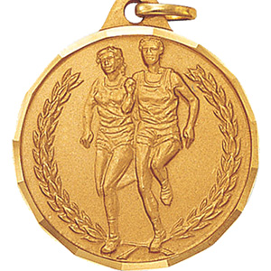 Marathon Runners Medal 1 1/4