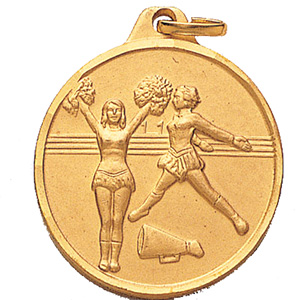 Cheerleader Medal 1 1/4