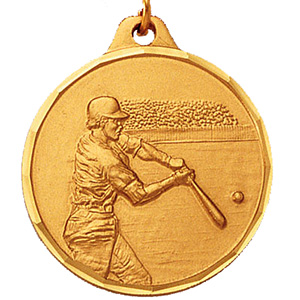 Baseball Batter Medal 1 1/4