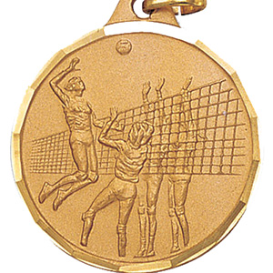 Volleyball Medal 1 1/4