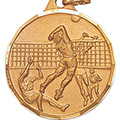 Volleyball Medal 1 1/4