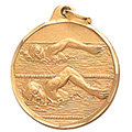 Swimming Medal 1 1/4