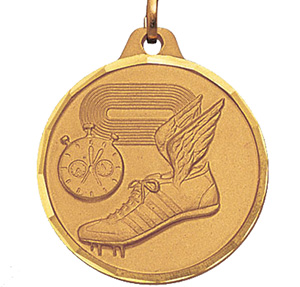 Track Wingfoot Medal 1 1/4