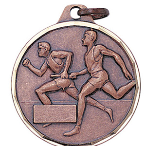 Track Relay Medal 1 1/4