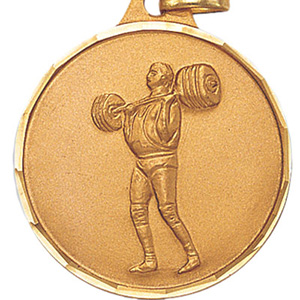 Weightlifting Medal 1 1/4