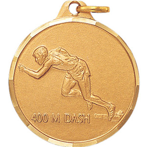 400 M Dash Medal (Male) 1 1/4