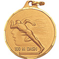 100 M Dash Medal (Female) 1 1/4