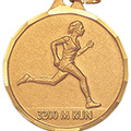 3200 M Runner Medal (Female) 1 1/4