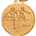 100 M Hurdles Medal (Female) 1 1/4