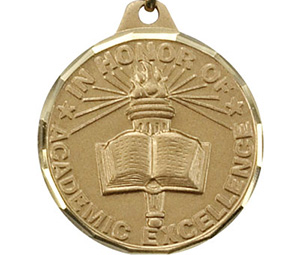 In Honor of Academic Recognition Medal 1 1/4