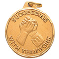 Succeeding with Teamwork Medal 1 1/4