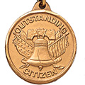 Outstanding Volunteer Medal 1 1/4