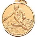 Downhill Ski Medal 1 1/4