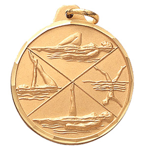 Synchronized Swimming Medal 1 1/4