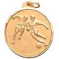 Soccer Medal 1 1/4