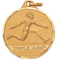 Triple Jump Medal (Female) 1 1/4