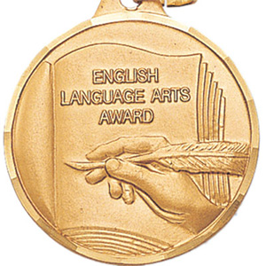 English Language Arts Award Medal 1 1/4