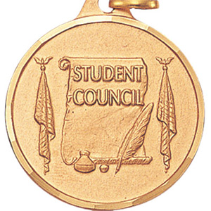 Student Council Medal 1 1/4