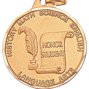 Honor Student Medal 1 1/4