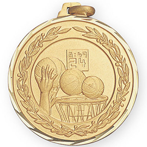 General Basketball Medal 1 1/2