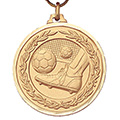 General Soccer Medal 1 1/2
