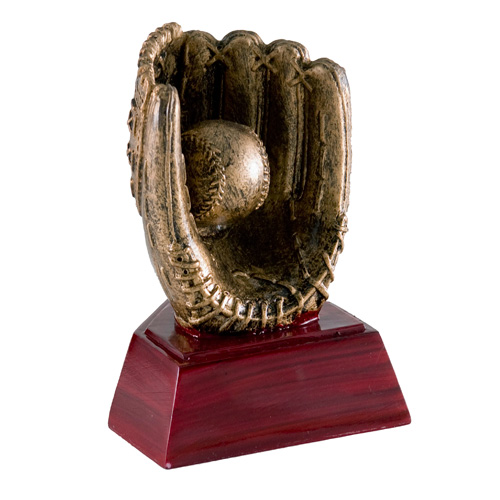 Baseball & Glove Trophy