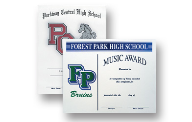 Custom Foil Certificates