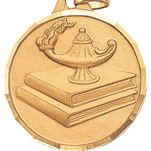 Lamp of Learning Medal 1 1/4