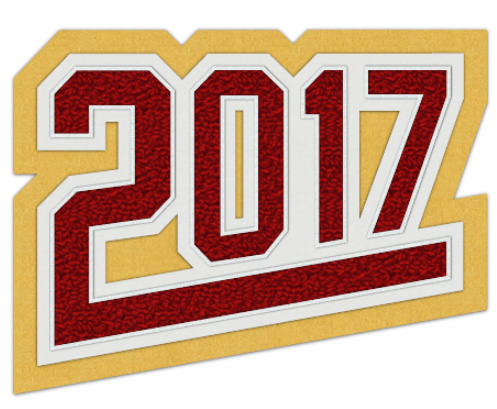Grad Year Patch 2017 with Tail 3