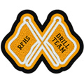 Crossed Flags Patch 3