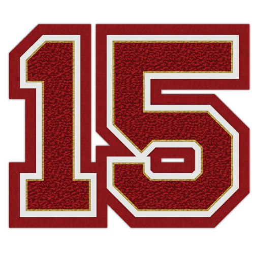 2015 Two Digit Graduation Year Patch, 4