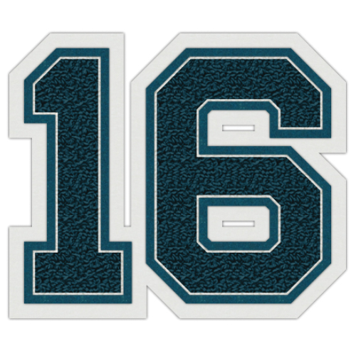 2016 Two Digit Graduation Year Patch, 4