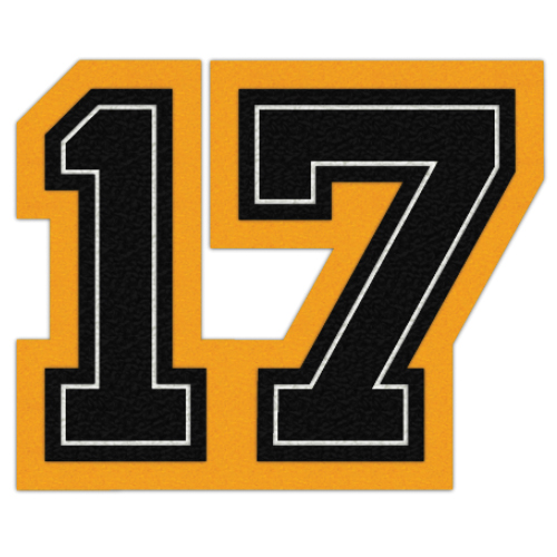 2017 Two Digit Graduation Year Patch, 3