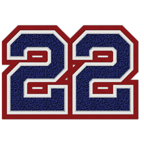 2022 Two Digit Graduation Year Patch, 4