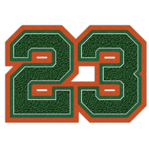 2023 Two Digit Graduation Year Patch, 4